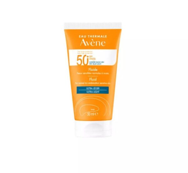 فلوئید ضد آفتاب بی رنگ SPF50 اون AVENE