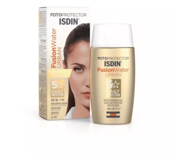 کرم ضد آفتاب SPF30 بی رنگ FUSION WATER ایزدین ISDIN